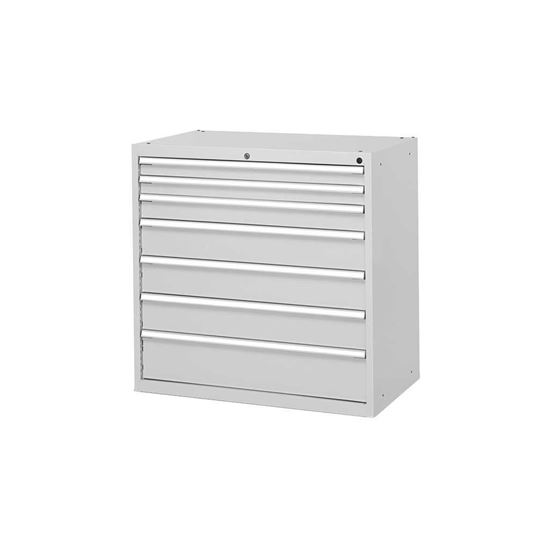 Immagine di Cassettiera portautensili per officina, 7 cassetti,