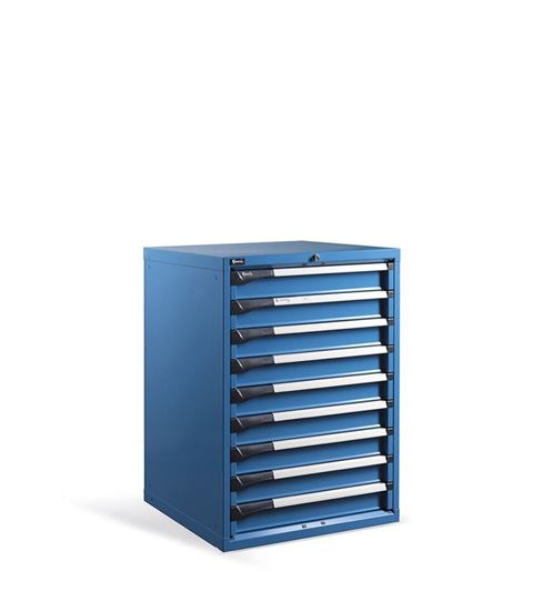 Immagine di Cassettiera porta attrezzi, 9 cassetti 9x100, L714 x P726 x H1000 mm