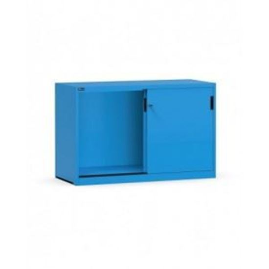 Immagine di Armadio basso vuoto con porte scorrevoli, L1428 x P600 x H915 mm,